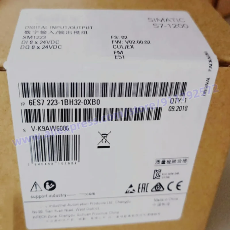 Новый оригинальный 6ES7223-1PH32-0XB0 6ES7223-1BH32-0XB0 6ES7223-1BL32-0XB0 6ES7223-1PL32-0XB0 6ES7232-0HD22-0XA0 6ES7232-0HB22-0XA8