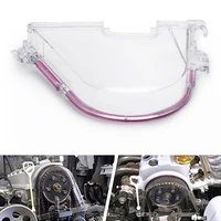 turbo cam pulley cover clear turbo cam pulley gear timing belt cover for for honda civic 96 00 ek d15 d16