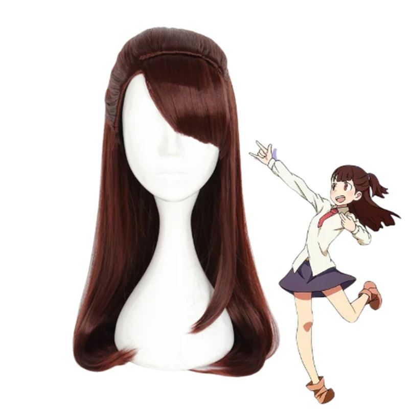

Anime Little Witch Academia Kagari Atsuko Wig Cosplaye Akko Women Long Heat Resistant Synthetic Hair Wigs