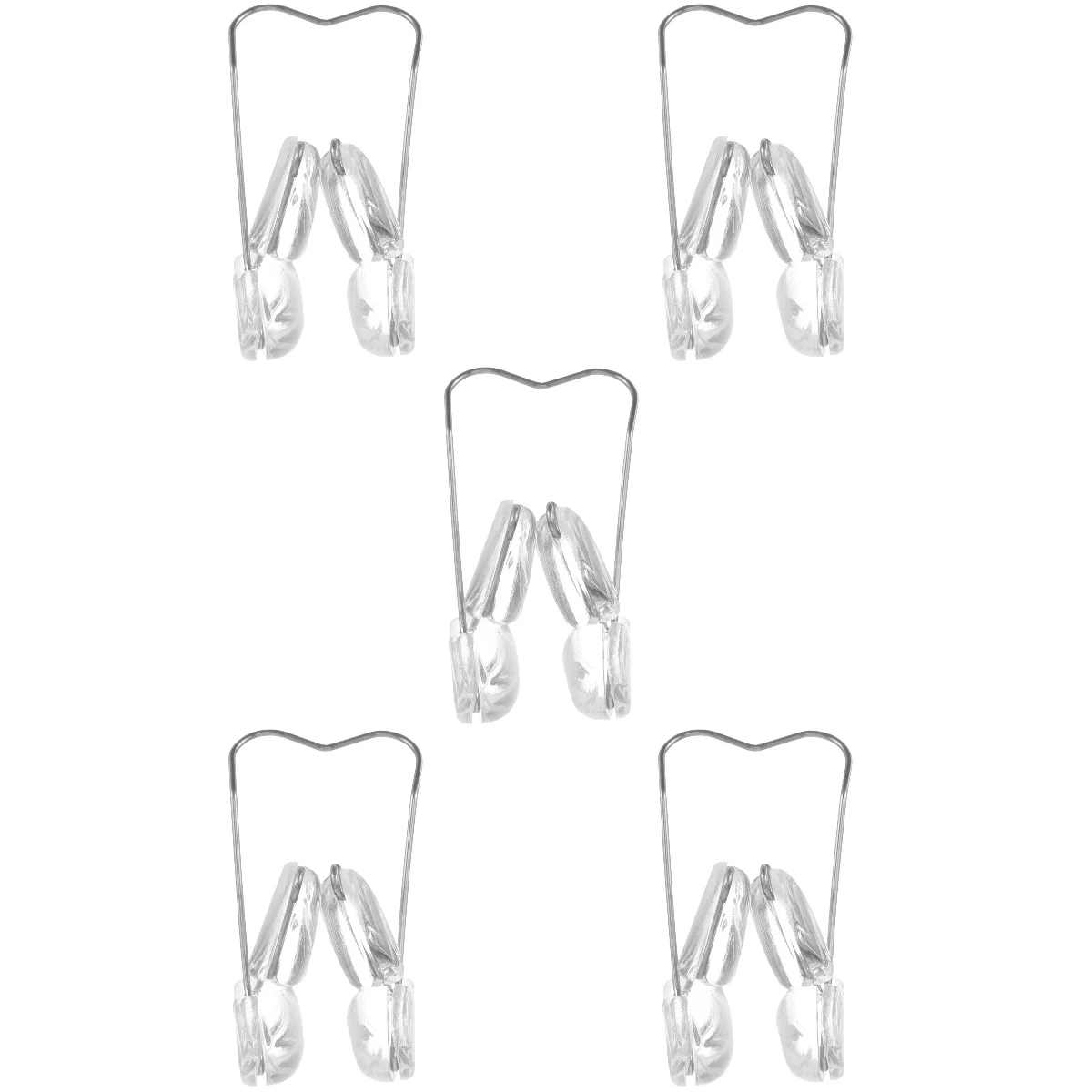 

5 шт., силиконовый выпрямитель для носа