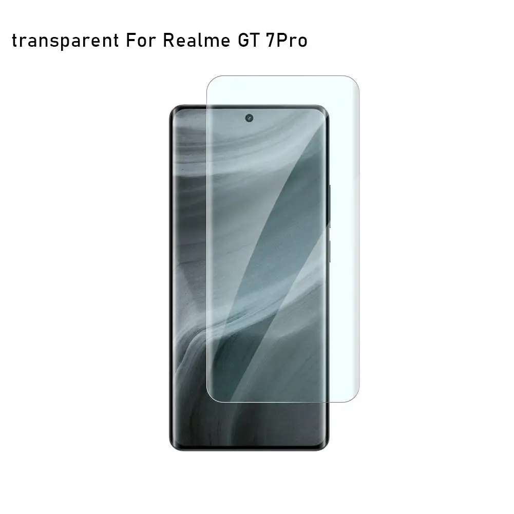 Для Realme GT7 Pro УФ-закаленная пленка защитная для экрана полная крышка изогнутая