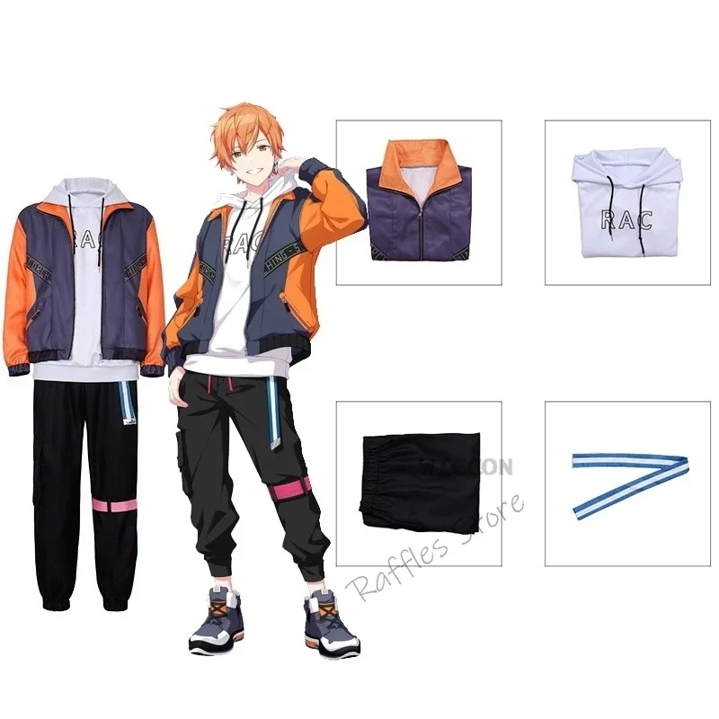 Костюм для косплея Aoyagi Toya Shinonome Akito проект парик секай красочный сценический