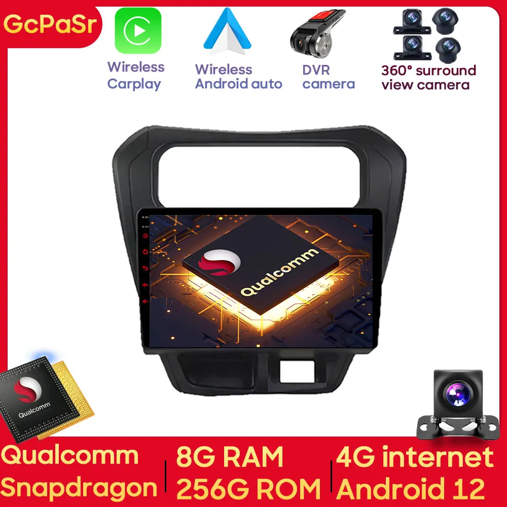 

Qualcomm Snapdragon Car Radio Player For SUZUKI Maruti Alto 800 2015+ Android Navigation GPS Autouradio Touchscreen Carplay IPS