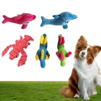 pet dog cats dogs chew toys plush durability vocalization dolls bite toys animal shaped plush toys for small dog interative