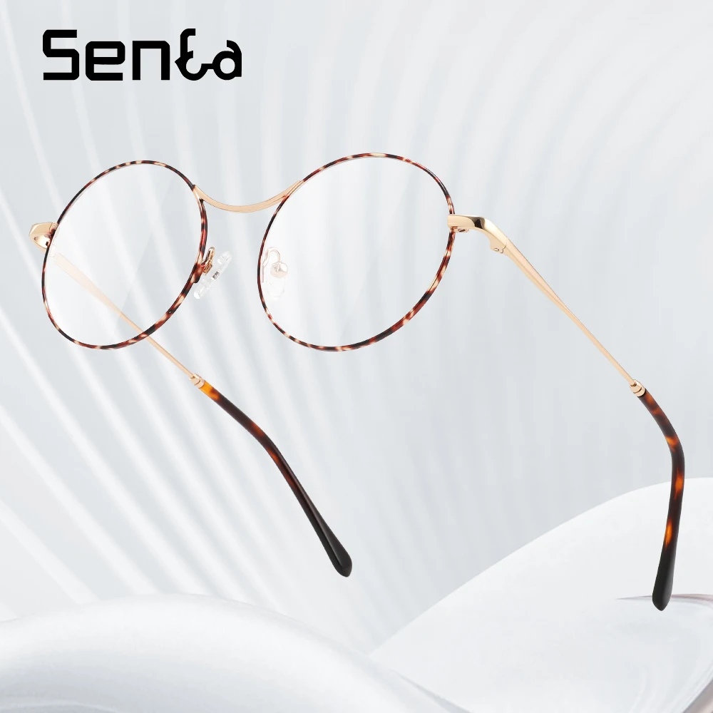 

Senta Korean Style Glasses Frames for Woman Lenses With Blue Light Filter Women's Eyeglasses Free Shipping Luxury Myopia Glasses
