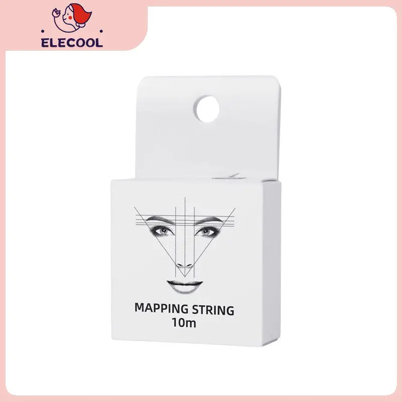

2021 New Tattoo Thread Eyebrow Marker Thread Tattoo Brows Ruler Auxiliary Line Drawing With Ink Positioning Mapping Line Box