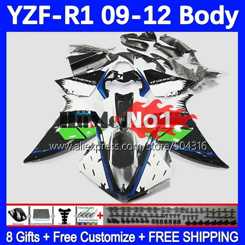 

Корпус для YAMAHA YZF-R1 YZF 1000 CC R1 R 1 163MC.63 YZF1000 YZFR1 09 10 11 12 YZF-1000 2009 2010 2011 Обтекатели в наличии