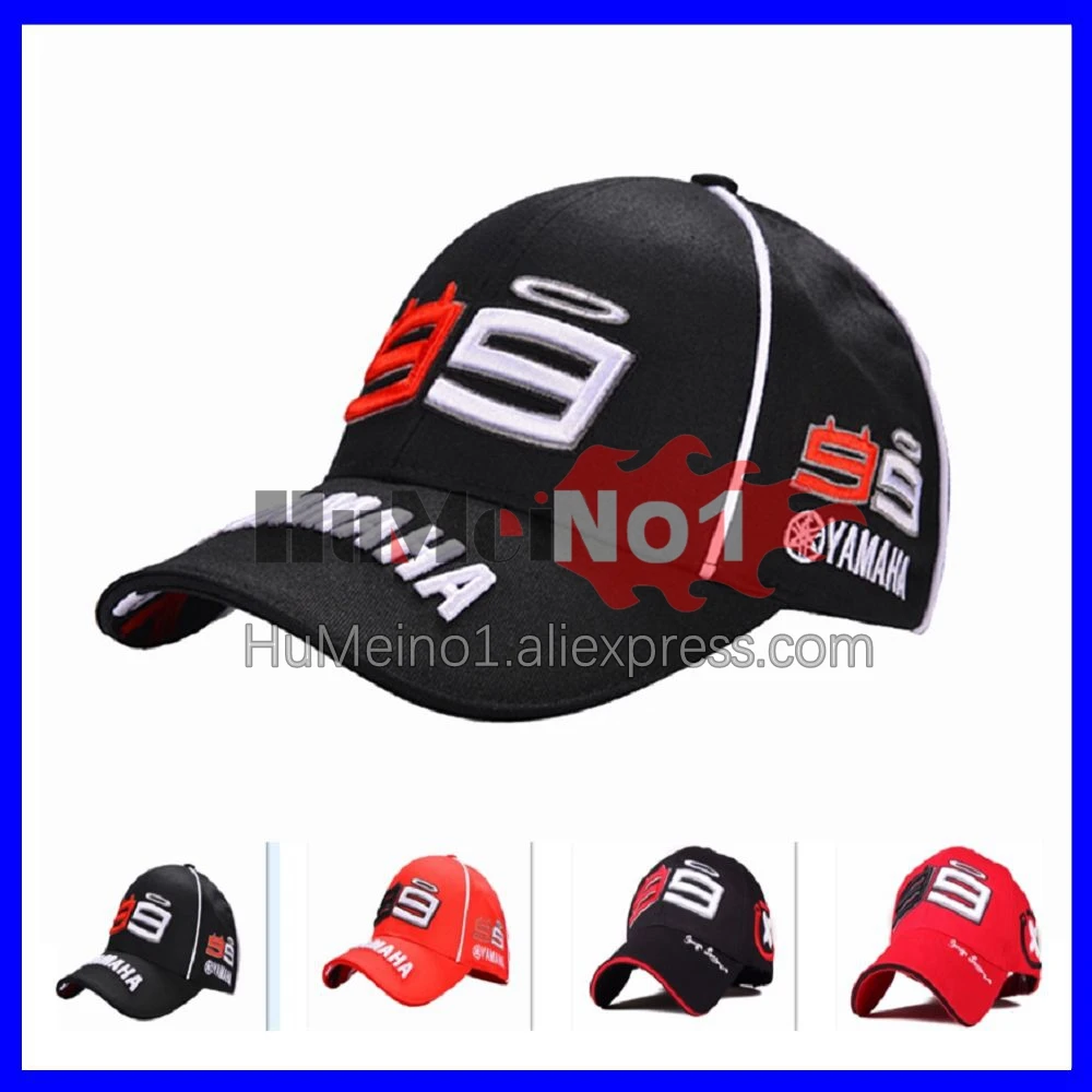 

Men Women Baseball Cap Racing Motorcycle Caps Adult Cool Hip Hop Embroidery Casquette Snapback Hat For YAMAHA Racing Team Hats