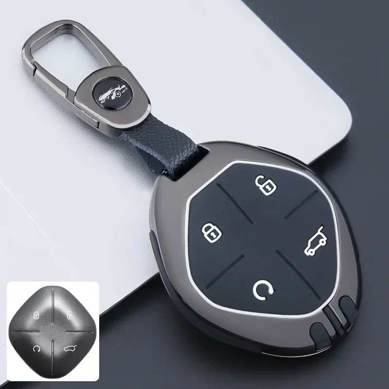 Полный чехол для автомобильного ключа Jetour 2023 DASHING 2022 X-1 Plus DTC X70 X90 защитный