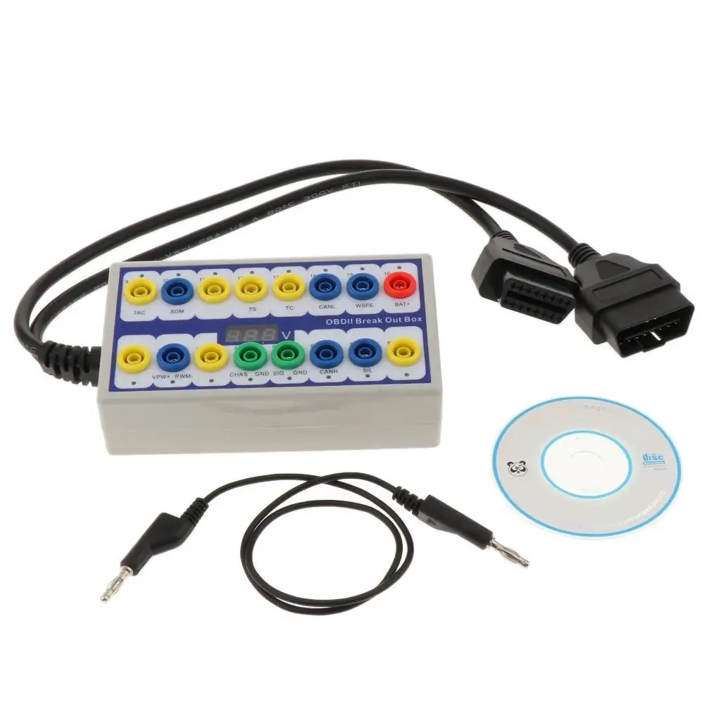 

Break Out Box Car CAN Test Failure Diagnose Electrical Scanner Tool