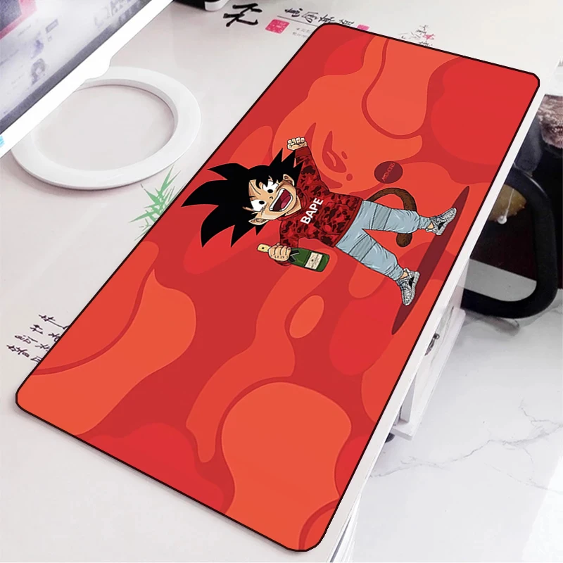 

Goku Large Mouse Pad Anime Cheap Pink Gift Pc Keyboard Accessories Kawaii Deskmat Xxl Office Supplies Cute Rug Popular Mousepad