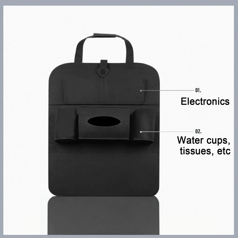 Универсальный автомобильный Органайзер с несколькими отделениями эластичный