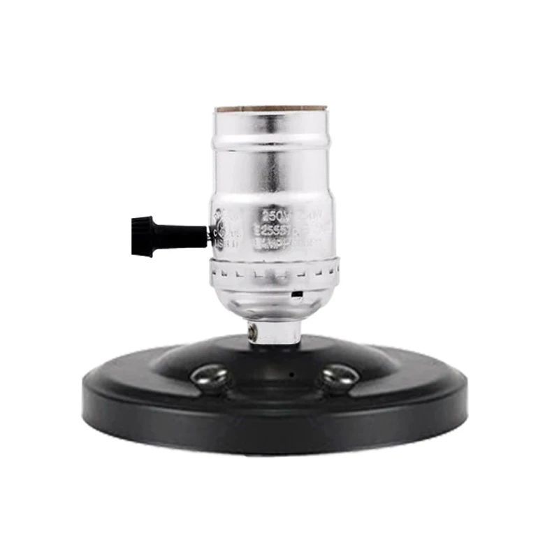 

Цоколь для лампы GANRILAND, бронзовый, металлический