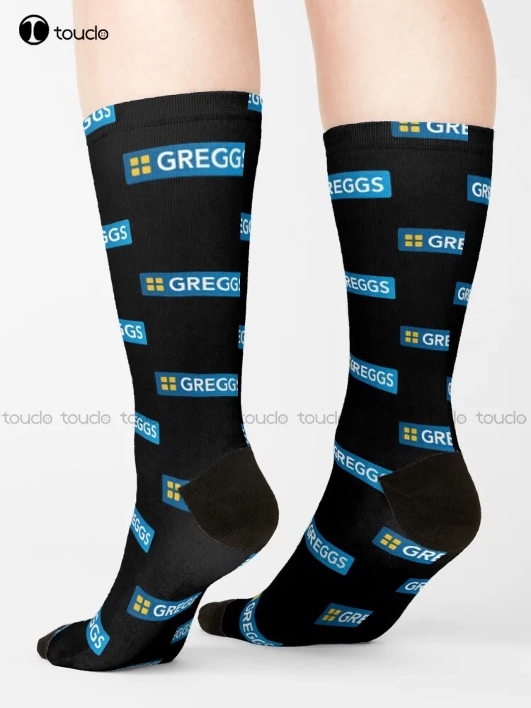 

Best Seller Greggs Logo Merchandise Socks Slipper Socks For Men Personalized Custom Unisex Adult Teen Youth Socks Harajuku Gift