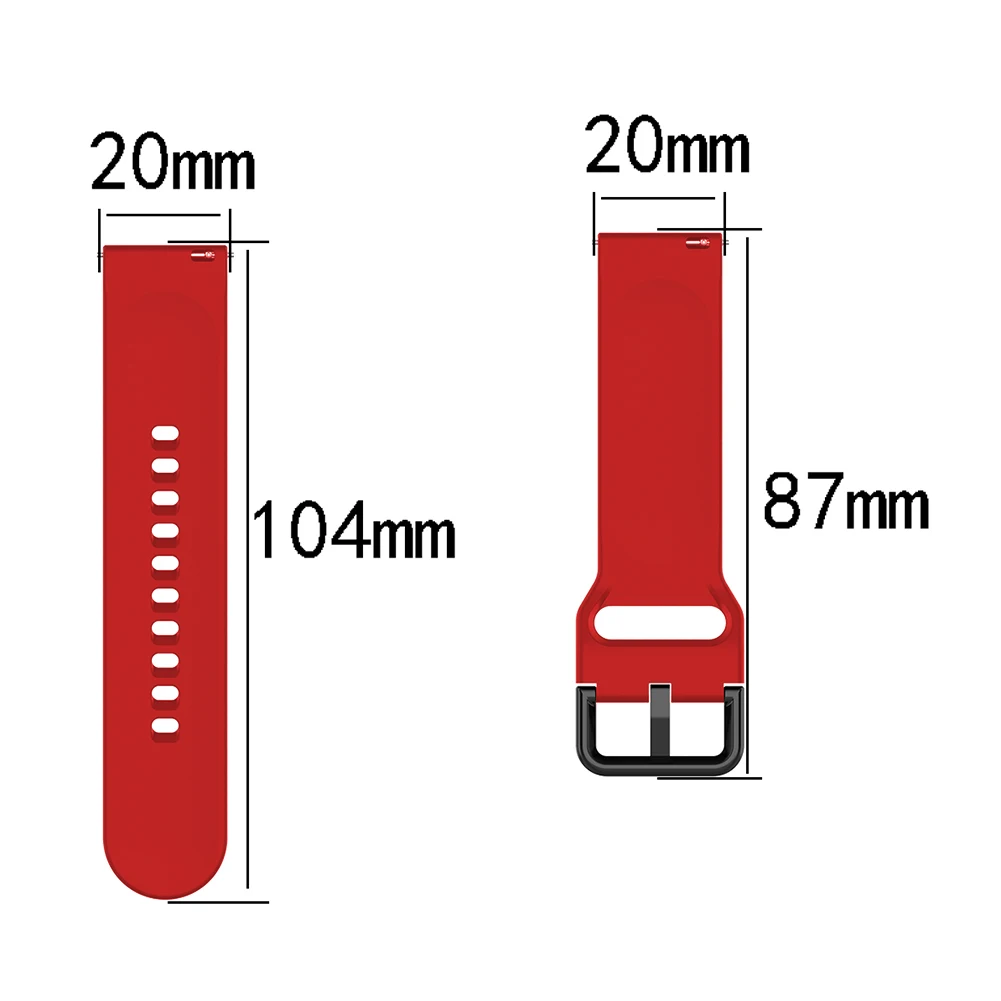 Прочный ремешок для часов многофункциональный износостойкий силиконовый
