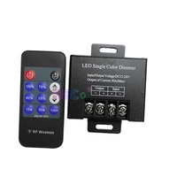 dc12v 24v 11key led single color dimmer rf 30a light controller wireless remote 5050 3528 smd led strip light switch