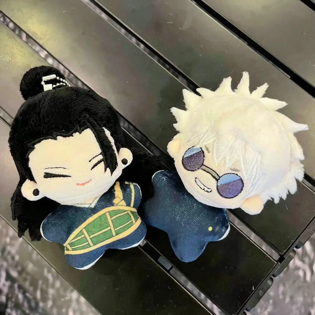 

Jujutsu Kaisen Plush Stuffed Toys Cute Anime Geto Suguru Satoru Gojos Figure Kawaii Dolls Kids Toys Bag Decor Gift