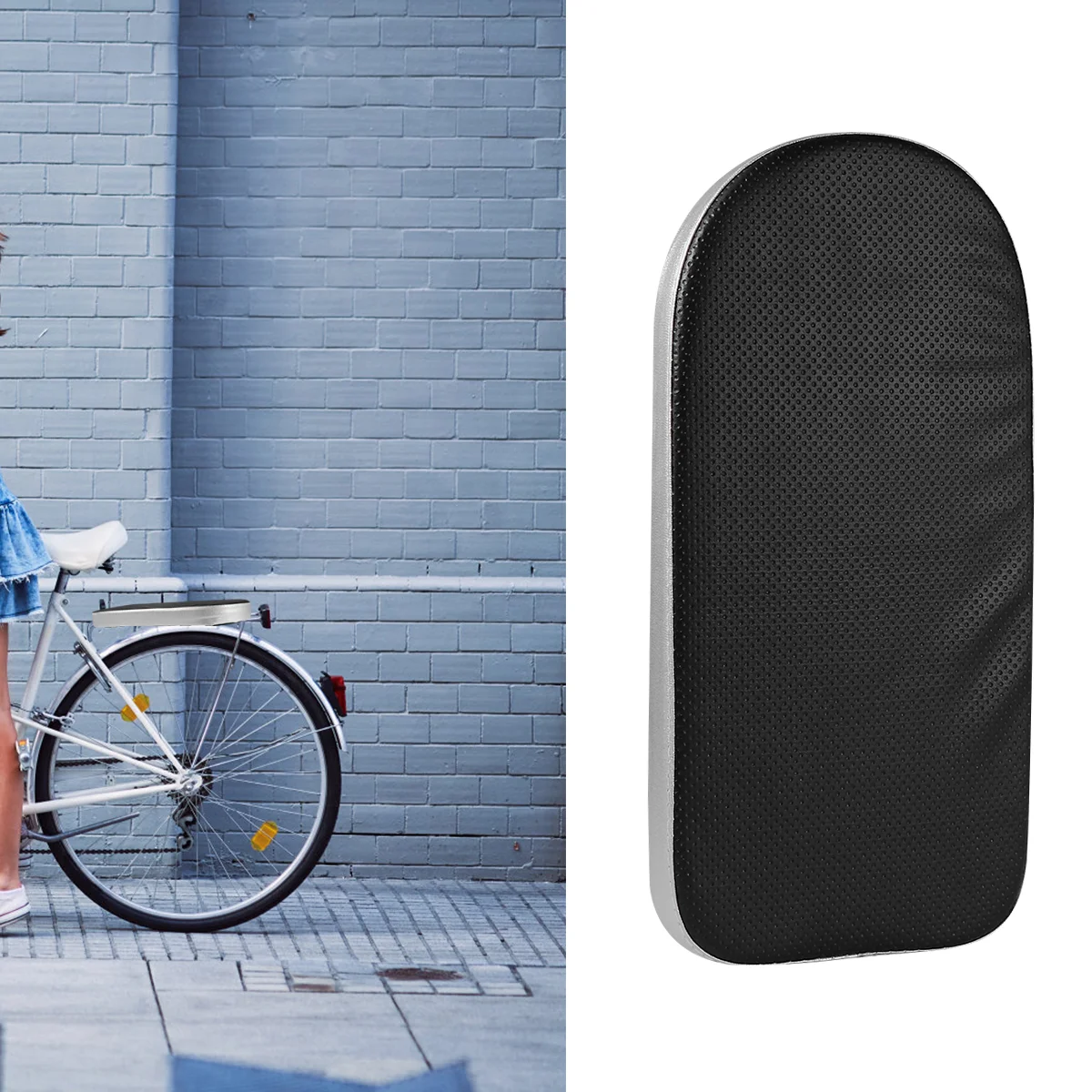 

2 Pcs Rear Cushion Mtb Seat Saddle Electric Car Pad Bike Artificial Child