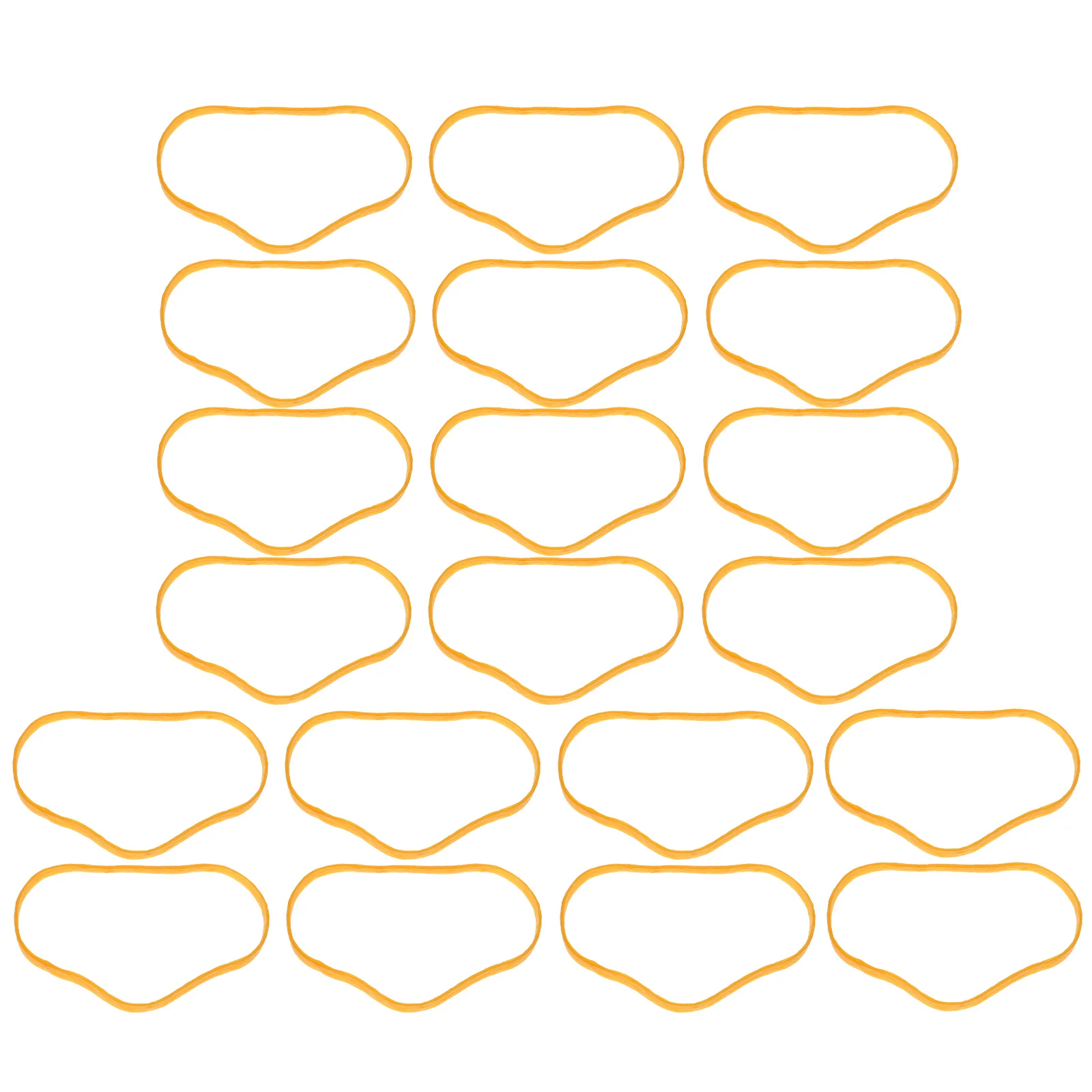 

Tie School Rubber Bands Versatile Rings Multi-function Elastic Home Accessory Office