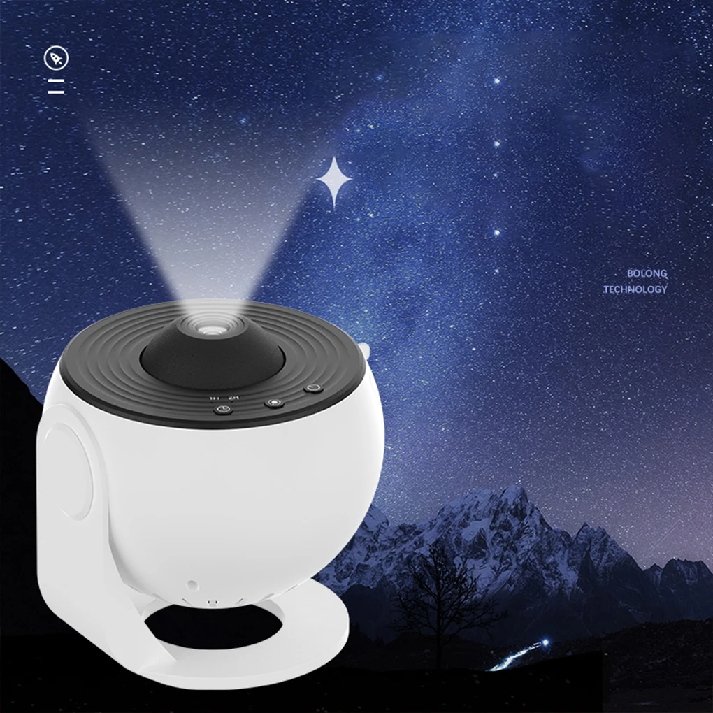 

12 in 1 Star Projector 360 Night Light LED Table Projection Lamp Starry Space Projectors for Gift Party Decor