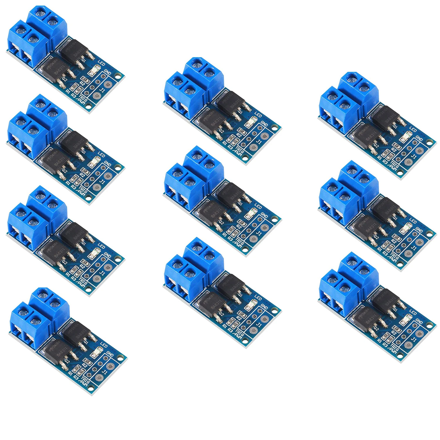 Верхняя кнопка Mosfet 0-24 В, стандартный модуль IRF520 для Arduino MCU ARM Raspberry pi