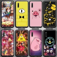gravity fall family pig phone case for huawei honor 30 20 10 9 8 8x 8c v30 lite view 7a pro