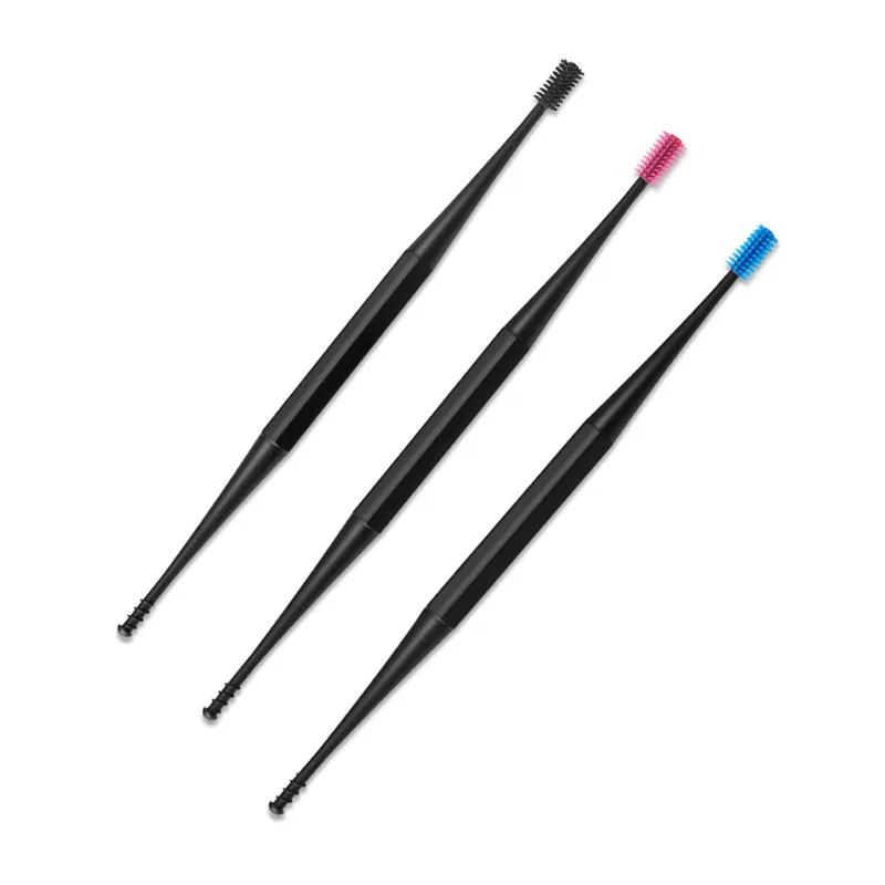 

1PC Double Head 360 Degree Rotary Ear Scoop Soft Silica Gel Buckle Ear Picking Tool Clean Care Tools