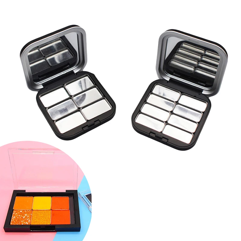 

Empty Eyeshadow Palette Eye Makeup Storage Dish For Women Girls Makeup Beginners DIY Eye Shadow Storage Box Tools