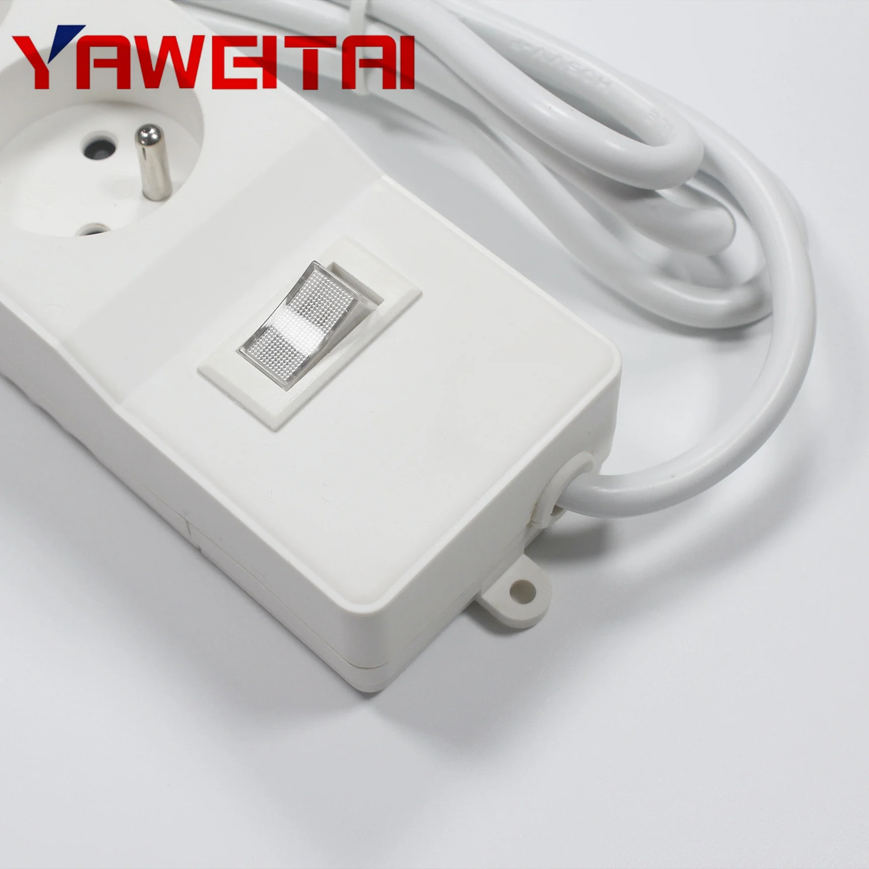 Европейская розетка французского типа с USB-портами для зарядки штепсельная вилка