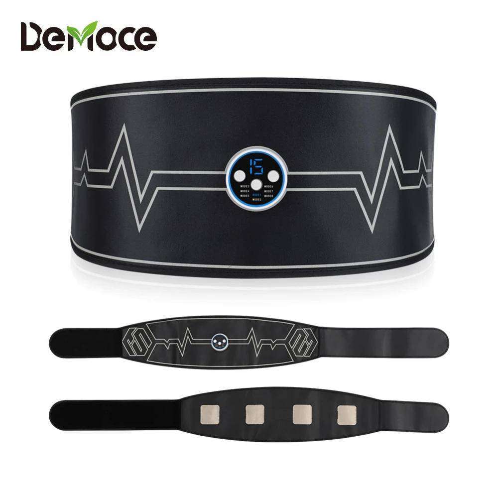 

EMS стимулятор мышц, массаж талии, пояс для похудения, тренажер для мышц живота, ремни для фитнеса, пояс для похудения