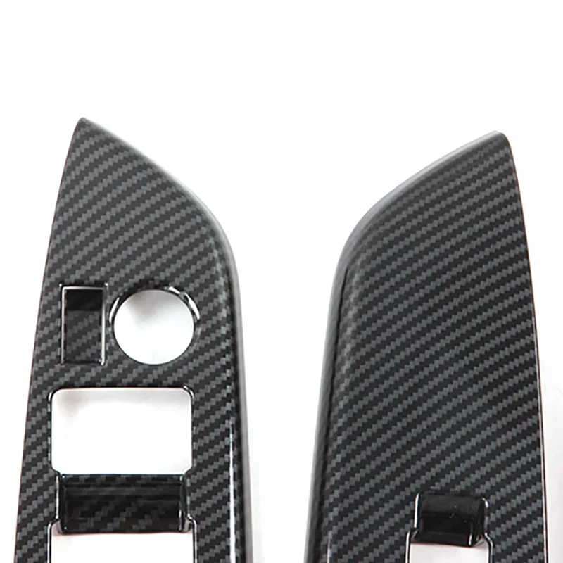 Для Toyota Vios 2019 2020 автомобильное углеродное волокно двери окна стекло