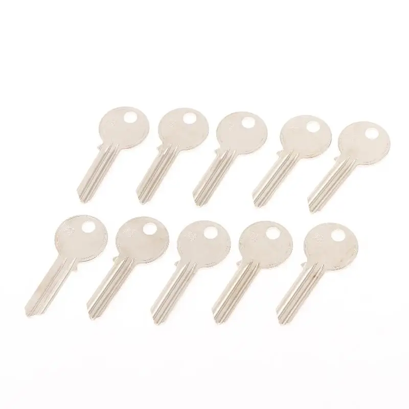 

10 шт. F3 заготовки для ключей с двойным слотом-аксессуары для ключей домашнего дверного замка, аксессуары для замены оборудо...