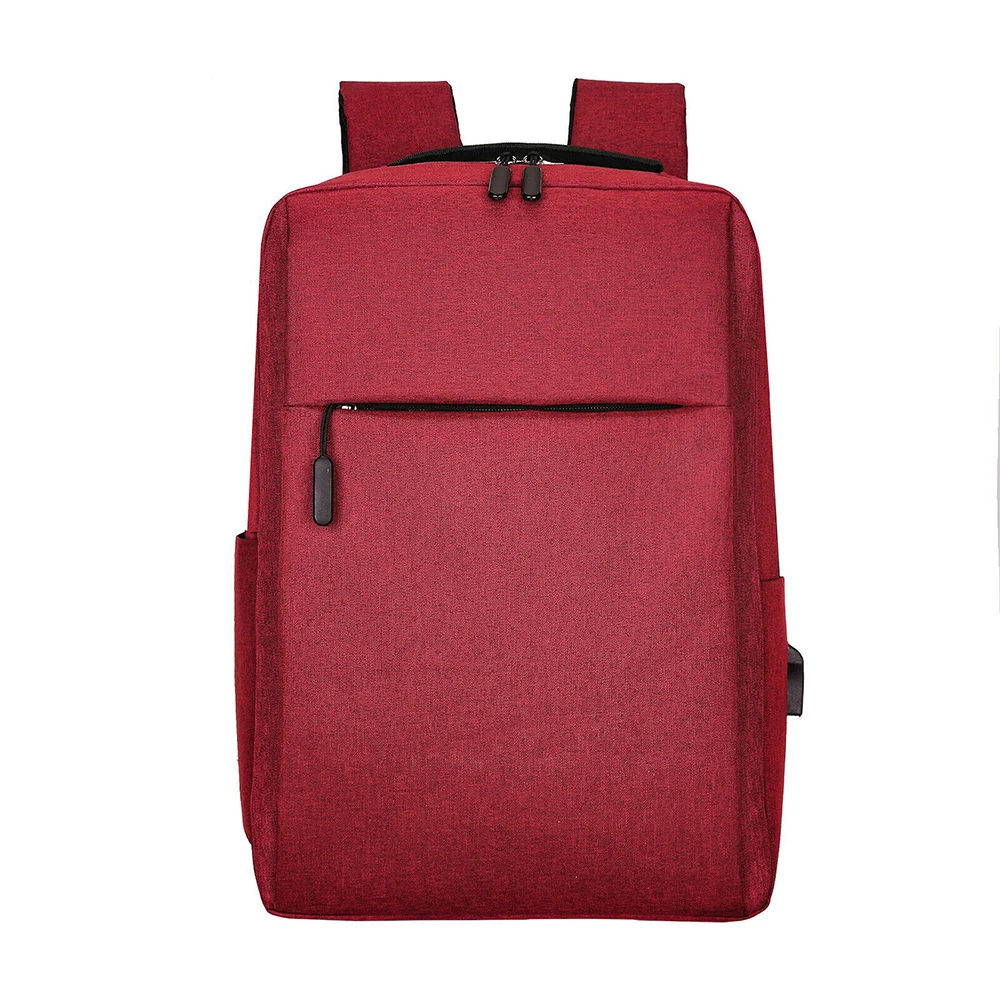 Fashion Men Women Waterproof Laptop Backpack Anti Theft Business Travel Schoolbag Computer Bag W USB Charging Port 2022 New