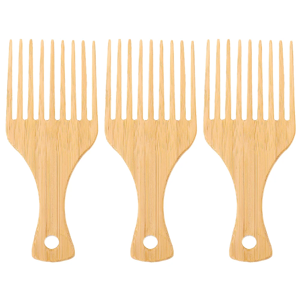 

3pcs Pick Combs Multi-function Oil Head Combs Salon Hairstyling Male Combs