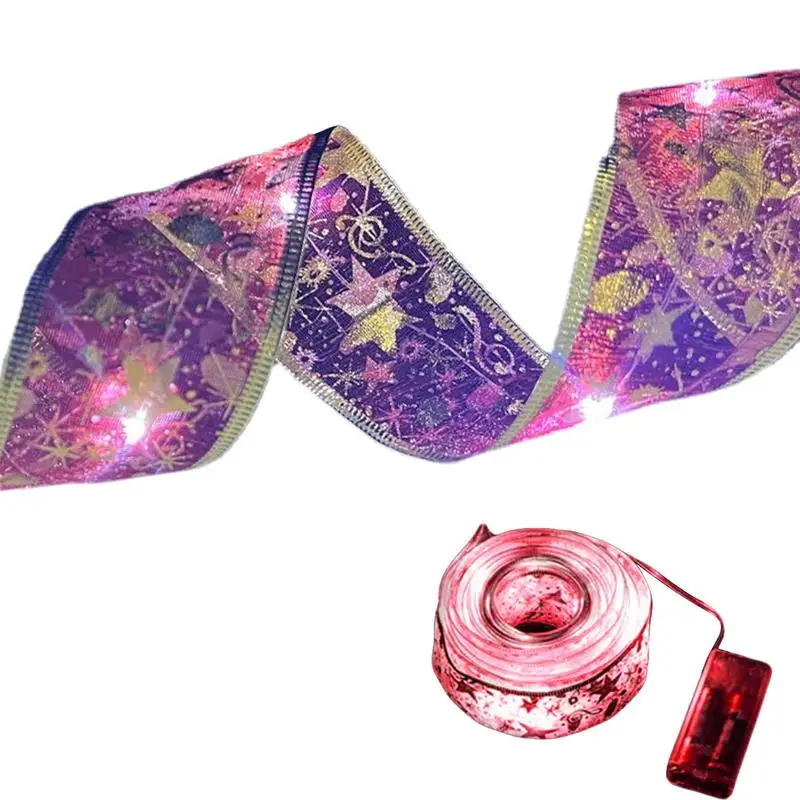 

Лента с блестками для рождественской елки