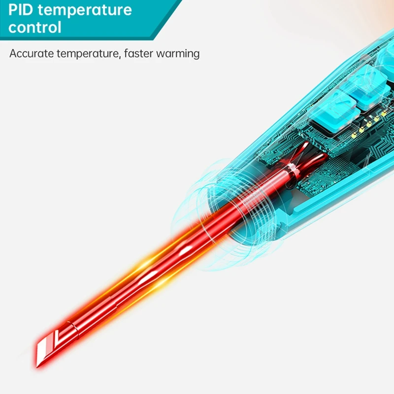 Паяльник Bakon с перезаряжаемым литиевым аккумулятором и USB-разъемом