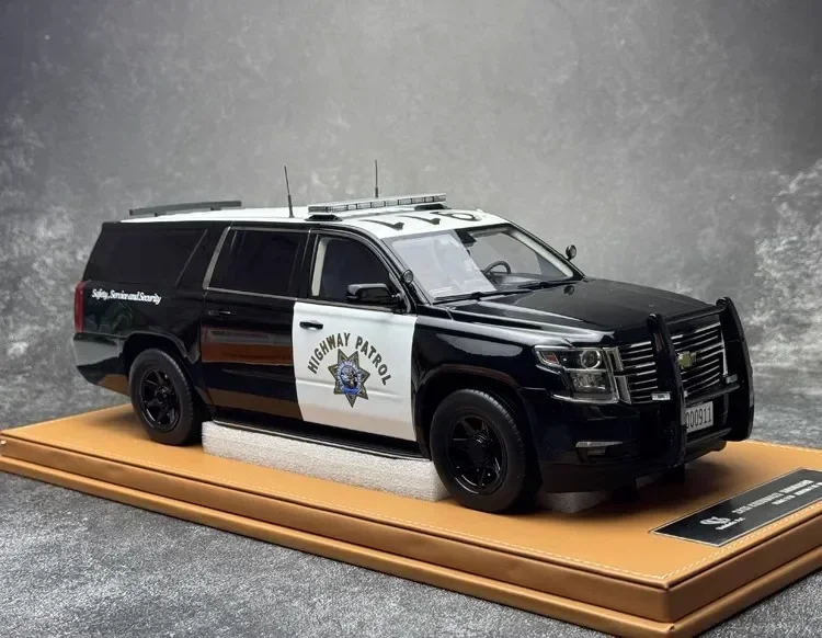 GOC 1/18 для Chevy Suburban Tahoe LTZ SUV 2015 литые модели автомобилей подарки хобби демонстрация