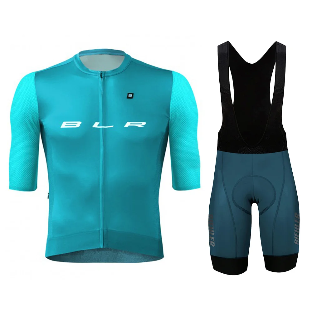 

BIEHLER Men's Summer Motorcycle Riding Clothes Short-sleeved Breathable Quick-dry Racing Riding Clothes Bike Sportswear