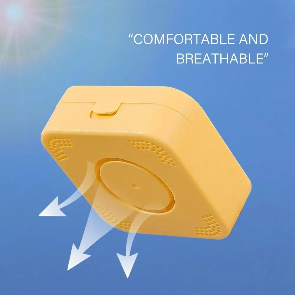 Компактная портативная коробка для хранения пудры дышащая пустая с несколькими