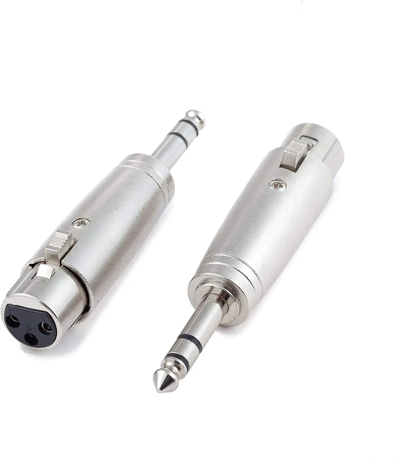 

TRS XLR Adapter, Ancable 2-Pack XLR Female to Balanced 1/4" Male Convertor, 6.35mm Stereo Gender Changer