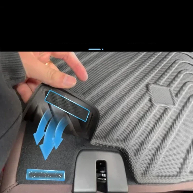 Для Toyota Rav4 2020 2022 2023 2024Автомобильные коврики вкладыши багажника чехол на заднее