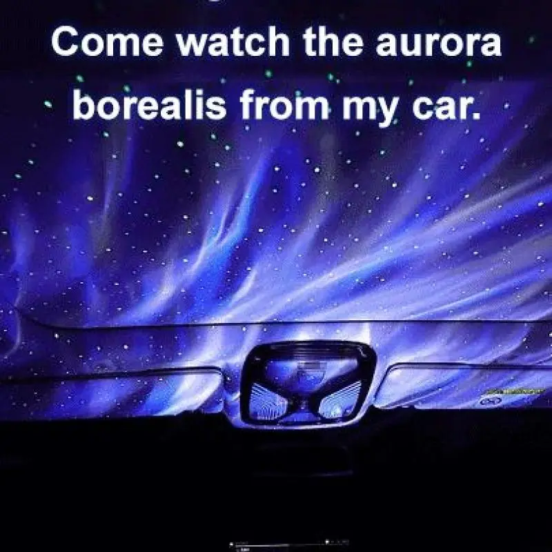 Звездный проектор Галактический ночник с океанской волной музыкальный динамик