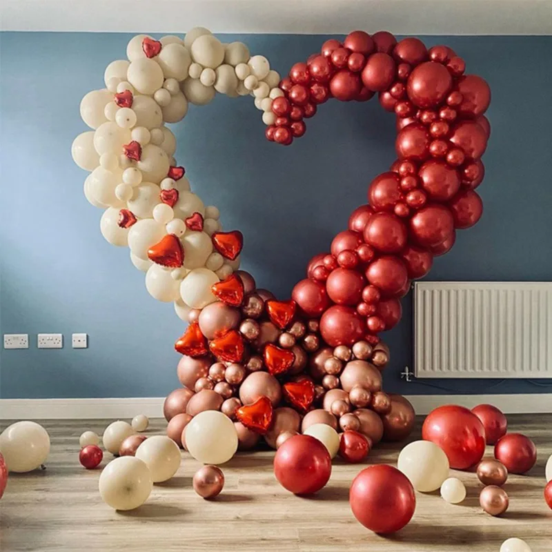 

150cm Heart Ring Balloon Arch Frame DIY arch bow balloon Hoops Accessories Baby Shower Birthday party wedding decorations