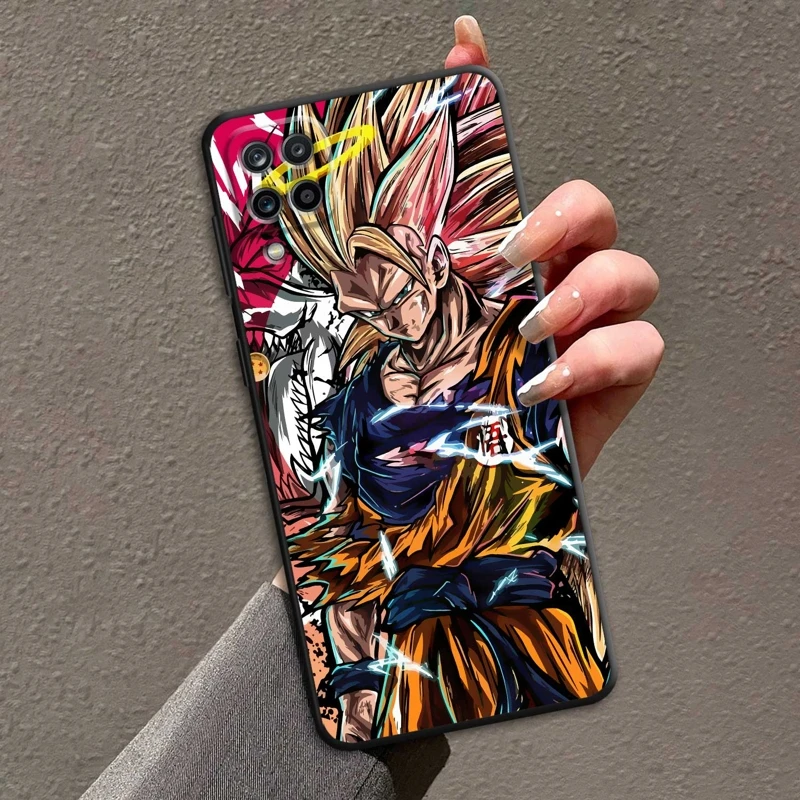 

Чехол для Samsung Galaxy A70, A04, A20e, A03, A50, A10, A12, A13, 4G, 5G A11, A40, A30, A14, A03s, чехол с драконическим жемчугом из японского аниме Super Saiyan