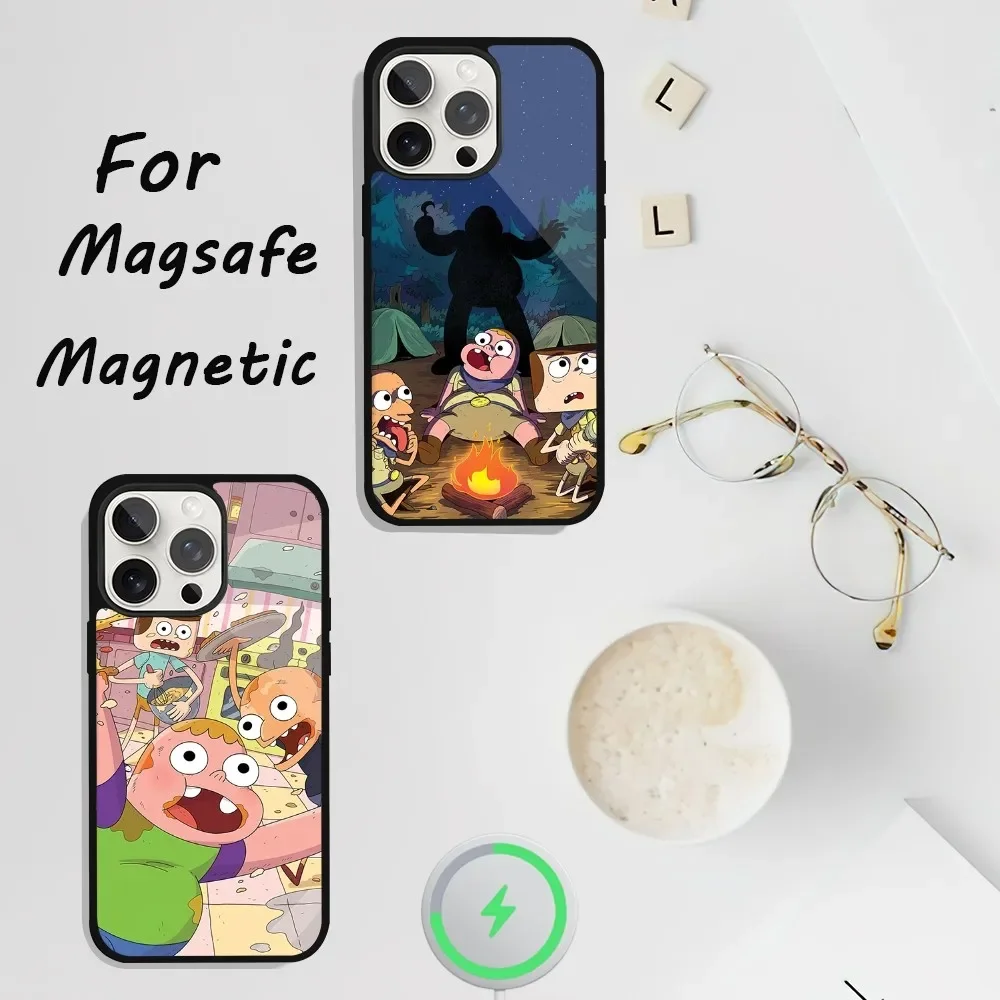 Милый чехол для телефона C-Clarence iPhone 11 13 12 14 15 Plus Max Pro Magsafe Магнитный беспроводной