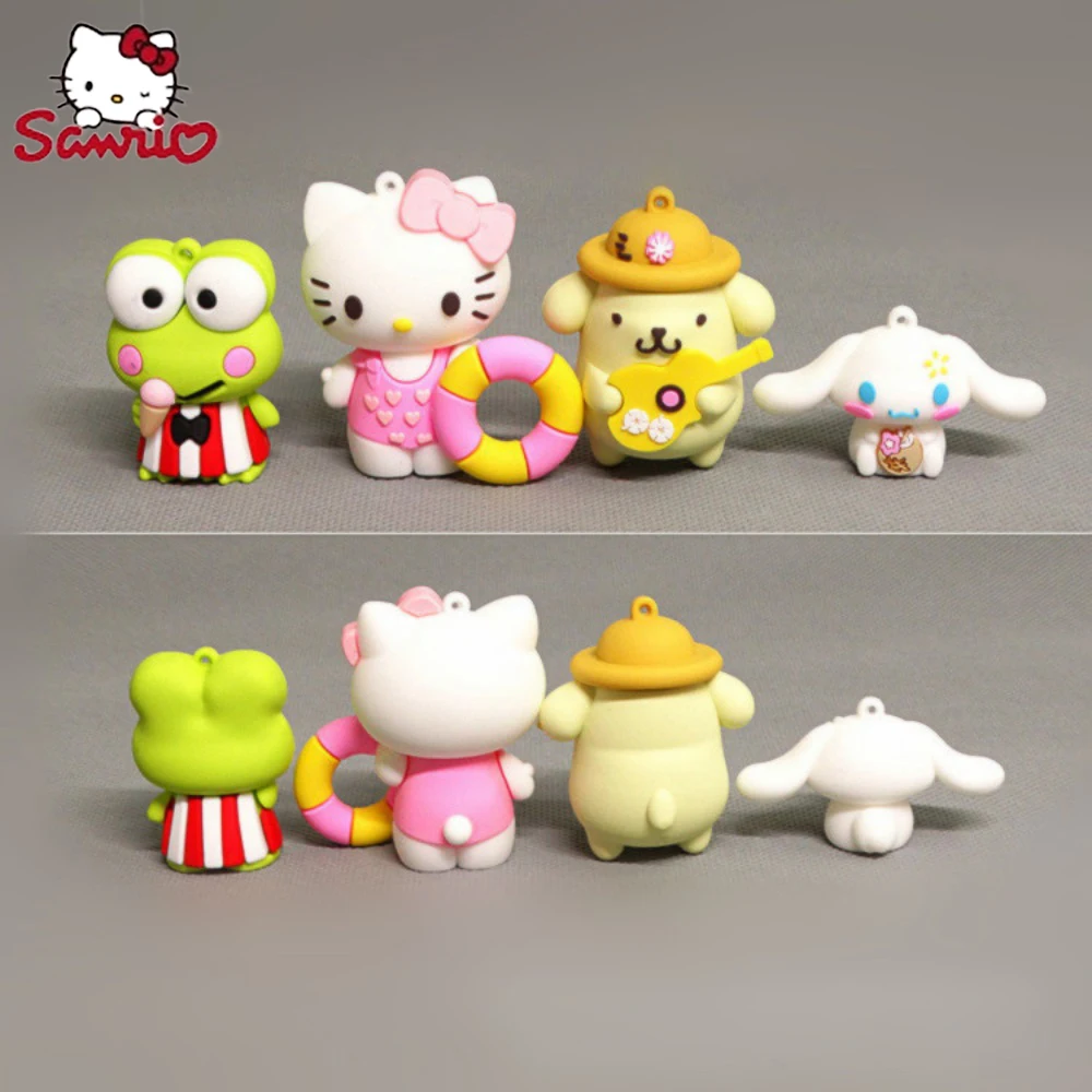 

Sanrio Kawali 5Cm Hello Kitty Cos Baby My Melody Cinnamoroll Kerokero Kuromi Anime Figure Doll Toys Kawaii Doll Send A Gifts