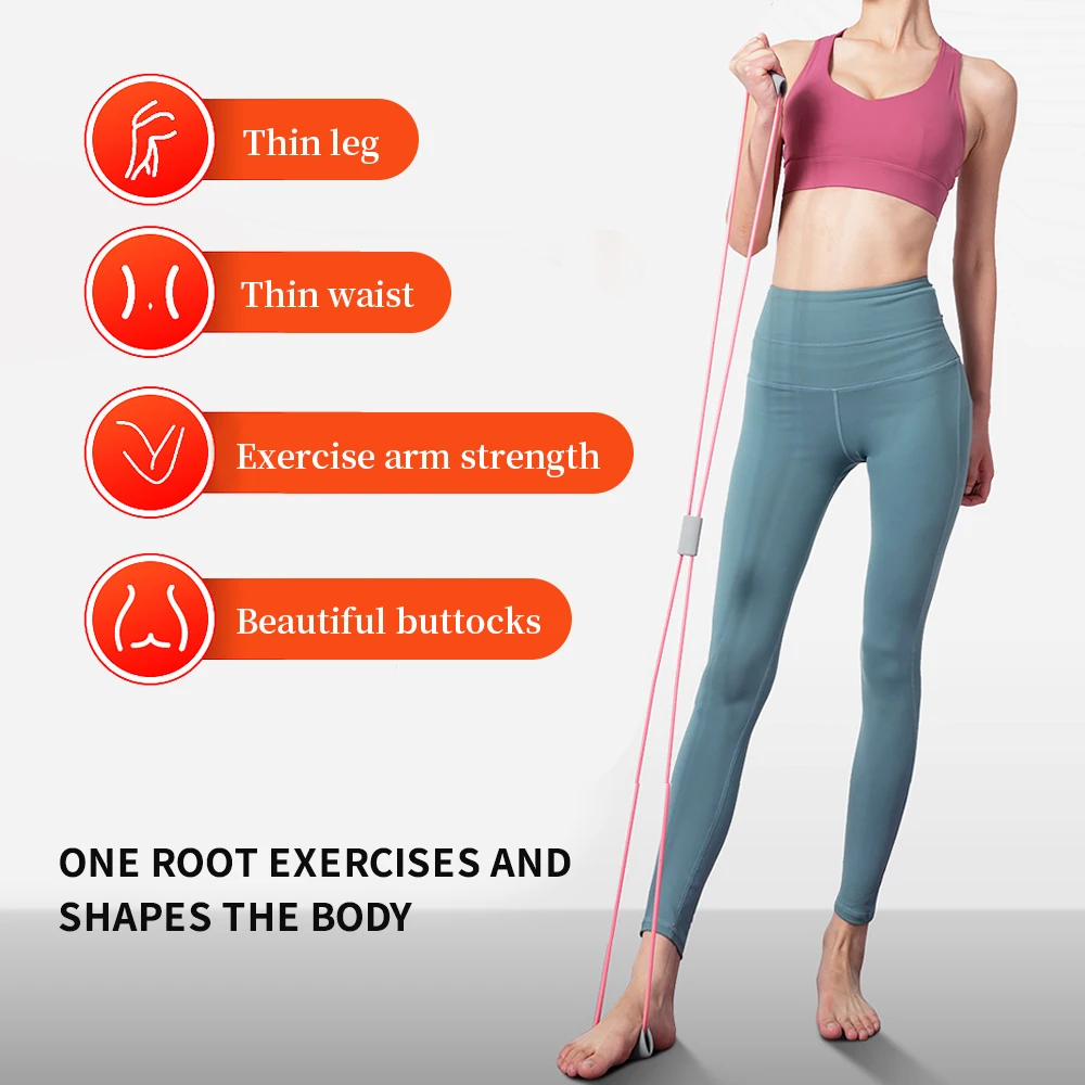 

Tensioner household fitness elastic band female practice shoulder opening beauty back artifact thin back rope stretcher yoga equ
