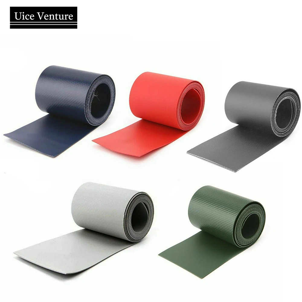 

Inflatable Boat Repair Kit 50*1000mm Inflatable Boat Kayak Special PVC Repair Patch With Glue Waterproof Patch Rib Canoe Dinghy