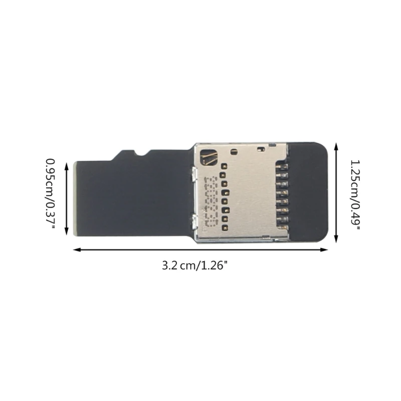 Адаптер расширения SD-карты Удлинитель устройства чтения карт памяти RS-MMC SDHC для