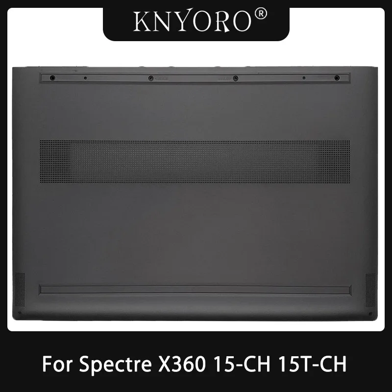 

NEW For HP Spectre X360 15-CH 15T-CH Laptop Palmrest/Bottom Case Lower Housing Cover Replacement Base Enclosure Brown Shell